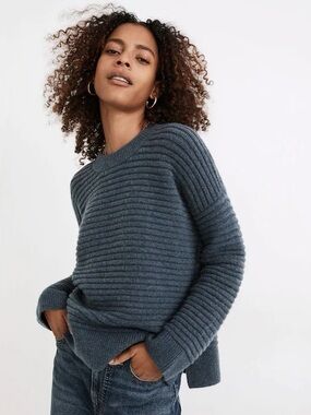 MADEWELL ELSMERE PULLOVER SWEATER, SIZE S